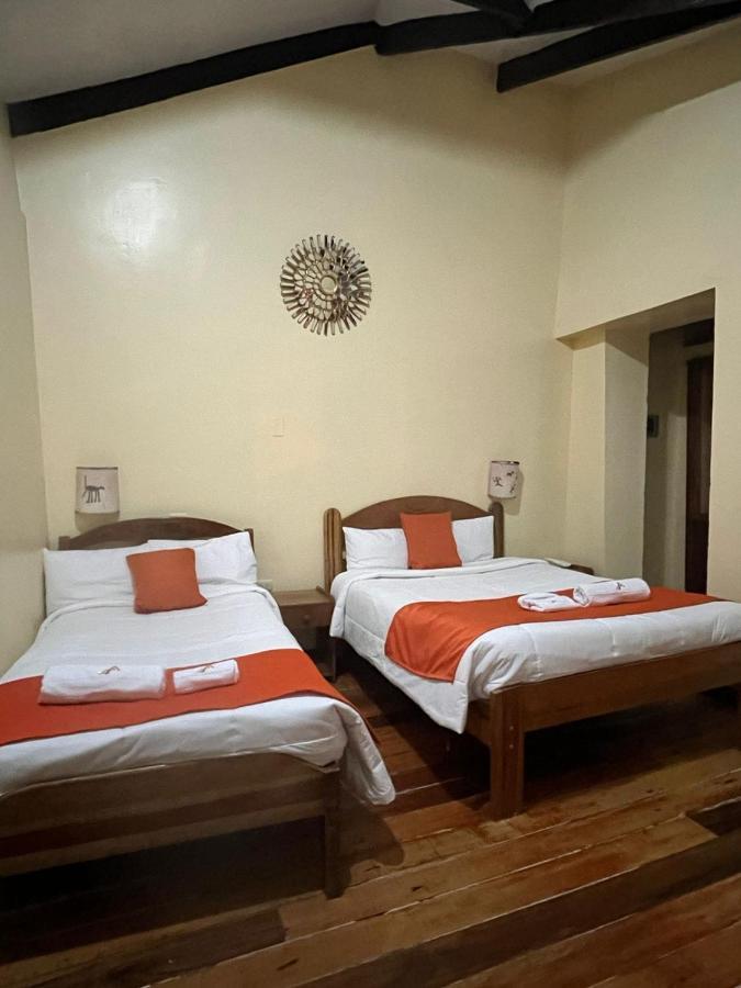 ホテル Hostal Andenes De Alabado クスコ エクステリア 写真