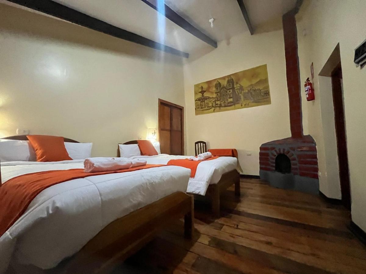ホテル Hostal Andenes De Alabado クスコ エクステリア 写真